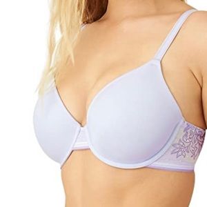 Wacoal Women's Net Effect Contour Bra, Purple Heather Size 34C NEW